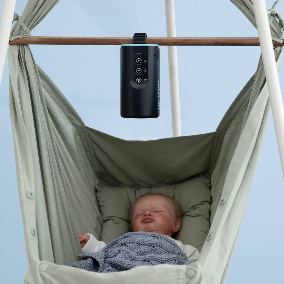 Baby swing that goes up and down top